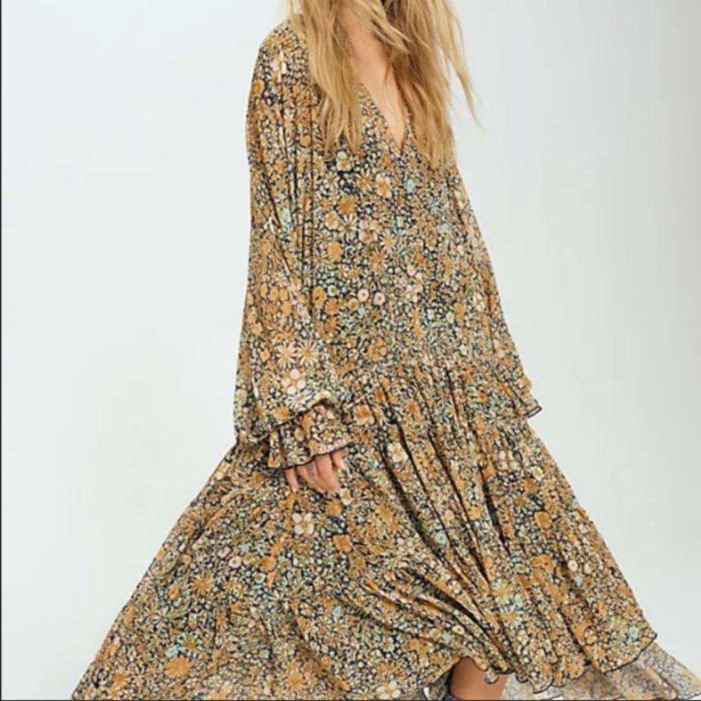 Free People Feeling Groovy Maxi Dress